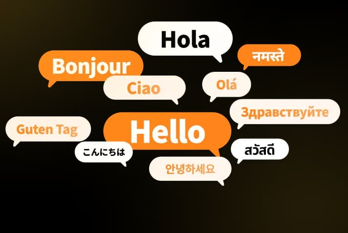 Multilingual support
